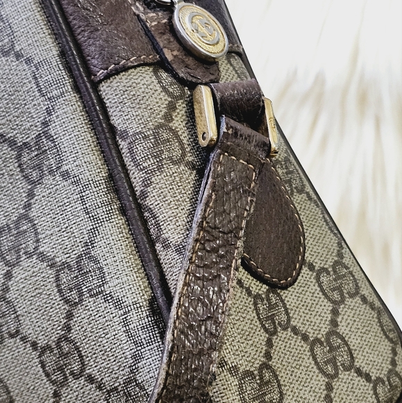 ❣️Gucci GG Canvas Web Sherry Line Shoulder Bag❣️ - Picture 11 of 16